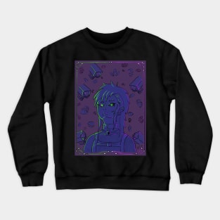 Always Watching, A Cyberpunk Piece Crewneck Sweatshirt